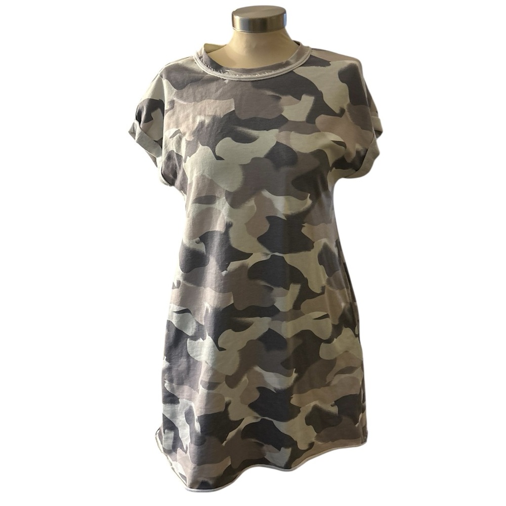 Camo Print Women's Dress